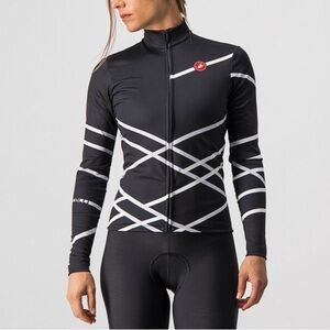 🔥CASTELLI Diagonal Jersey Long Sleeve Women’s SMALL